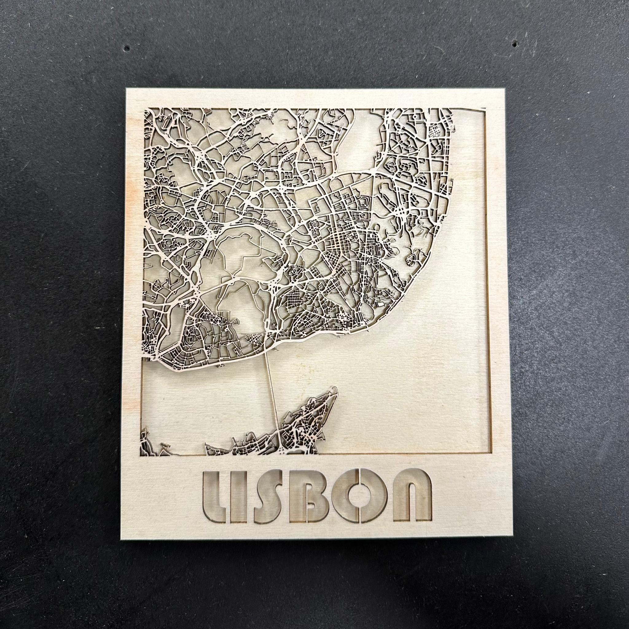 Lisbon Karte
